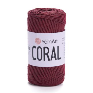 Корал YarnArt 1909 бордо
