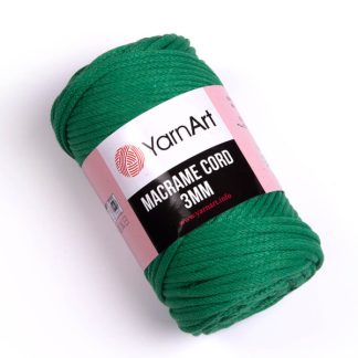 Макраме корд 3мм 759 зелень