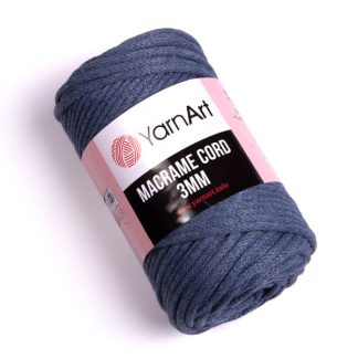 Макраме корд 3мм 761 денім
