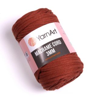 Макраме корд 3мм 785 теракот