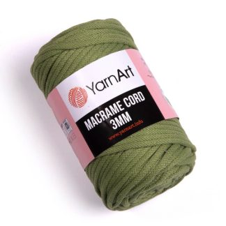 Макраме корд 3мм 787 хакі