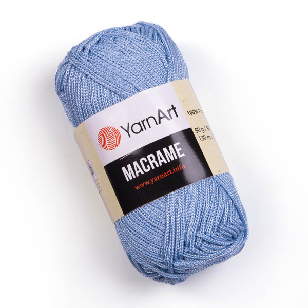 Макраме Macrame YarnArt 133 блакитний