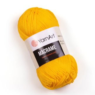 Макраме Macrame YarnArt  142 жовтий