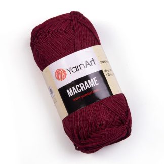 Макраме Macrame YarnArt  145 бордо