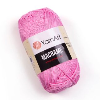 Макраме Macrame YarnArt  147 рожевий