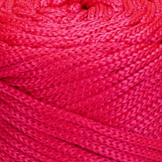 Макраме Macrame YarnArt  XL 163 червоно рожевий
