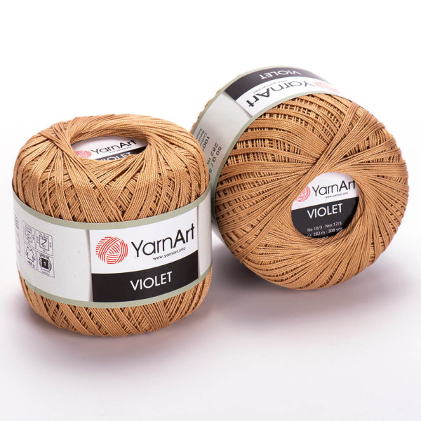 Віолет Violet YarnArt 5529 какао