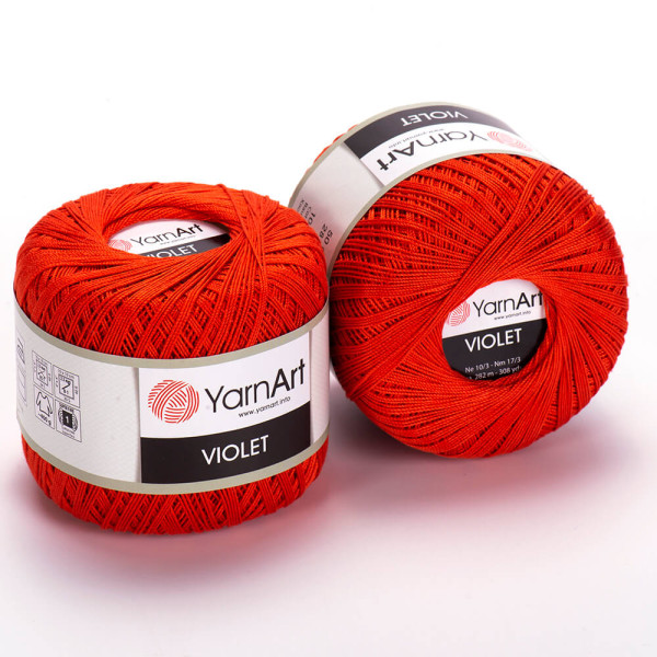 Віолет Violet YarnArt 5535 оранж