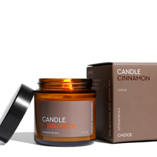 CANDLE CINNAMON/Арома-спа свічка