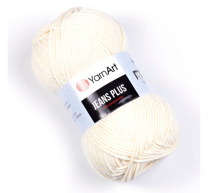 Джинс плюс Jeans PLUS YARNART 03 молоко