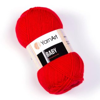 Бебі Baby YarnArt 156 червоний