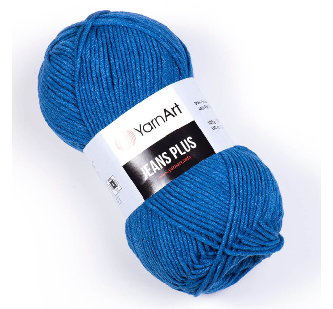Джинс плюс Jeans PLUS YARNART 17 океан