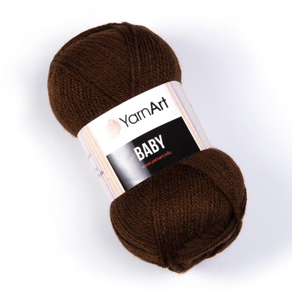 Бебі Baby YarnArt 1182 коричневий