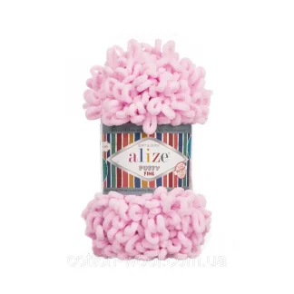 Пуффі Файн Puffy Fine Alize 194 рожевий