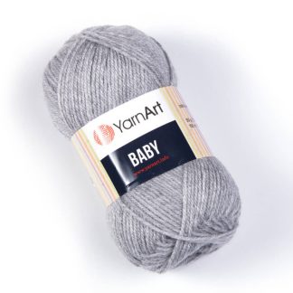 Бебі Baby YarnArt 195 сірий