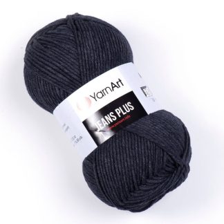 Джинс плюс   Jeans PLUS YARNART  28 графіт