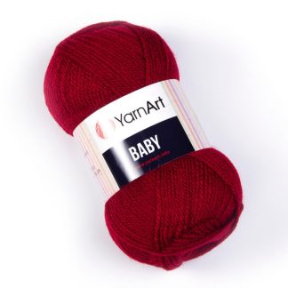 Бебі Baby YarnArt 3024 червоний