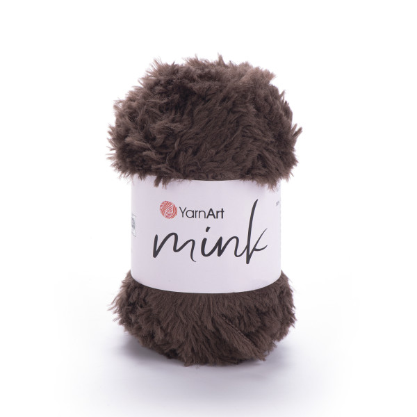 Мінк Mink Yarnart 333 шоколад