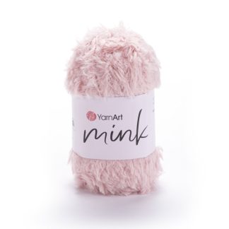 Мінк Mink Yarnart 341 рожевий