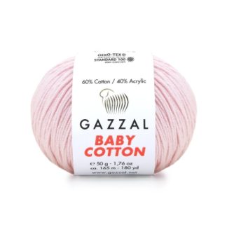 Бебі Котон Beby Cotton Gazzal   3411 ніжно рожевий