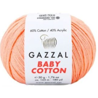 Бебі Котон Beby Cotton Gazzal   3412 персик