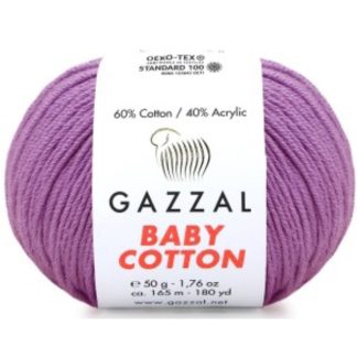 Бебі Котон Beby Cotton Gazzal   3414 бузок