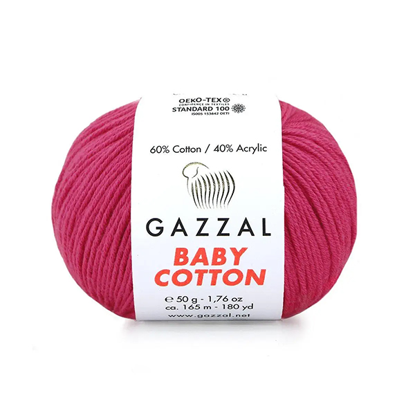 Бебі Котон Beby Cotton Gazzal 3415 ягідний сорбет