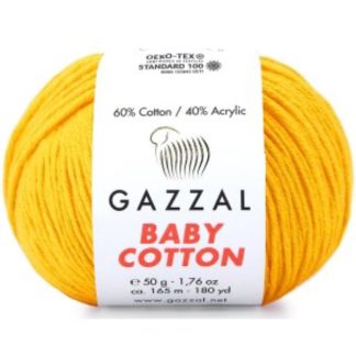 Бебі Котон Beby Cotton Gazzal   3417 жовто гарячий