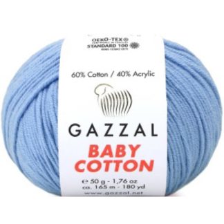 Бебі Котон Beby Cotton Gazzal   3423 блакитний