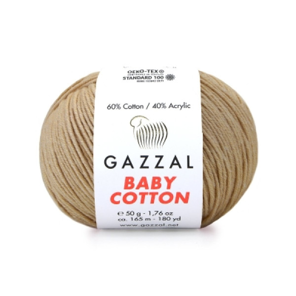 Бебі Котон Beby Cotton Gazzal 3424 беж