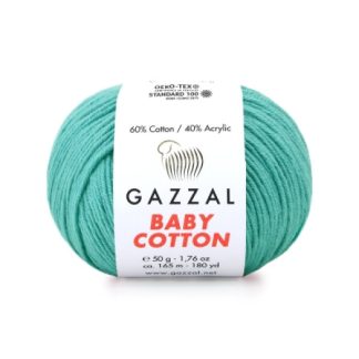 Бебі Котон Beby Cotton Gazzal   3426 бірюза