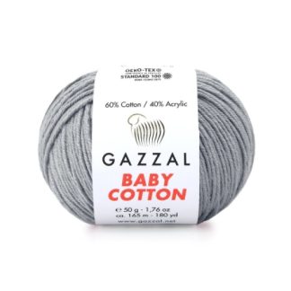 Бебі Котон Beby Cotton Gazzal   3430 сірий