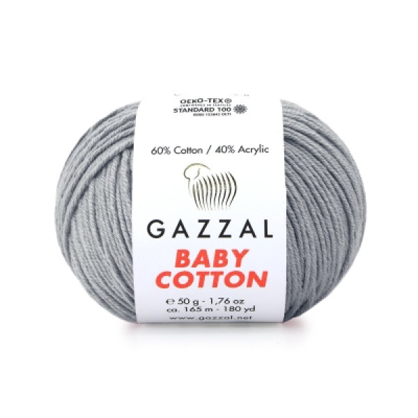 Бебі Котон Beby Cotton Gazzal 3430 сірий