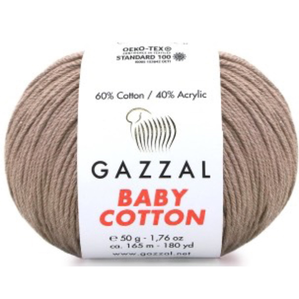 Бебі Котон Beby Cotton Gazzal 3434 латте