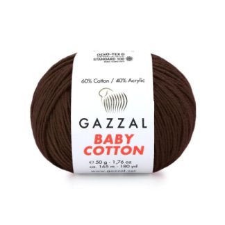 Бебі Котон Beby Cotton Gazzal   3436 шоколад