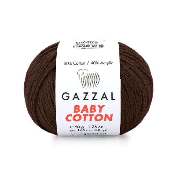 Бебі Котон Beby Cotton Gazzal 3436 шоколад