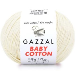 Бебі Котон Beby Cotton Gazzal   3437 пряжене молоко
