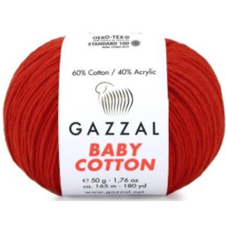 Бебі Котон Beby Cotton Gazzal   3443 червоний