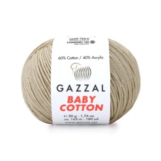 Бебі Котон Beby Cotton Gazzal   3446 світлий пісок