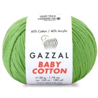 Бебі Котон Beby Cotton Gazzal   3448 св.зелень