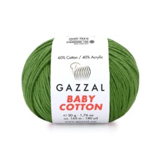 Бебі Котон Beby Cotton Gazzal   3449 хакі