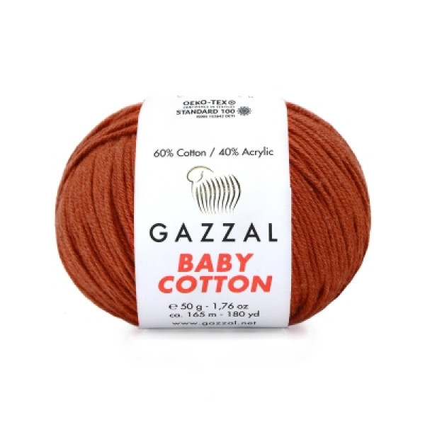 Бебі Котон Beby Cotton Gazzal 3453 рудий