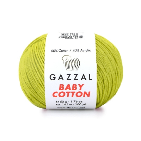 Бебі Котон Beby Cotton Gazzal 3457 фісташка