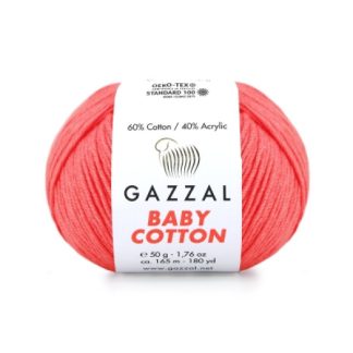 Бебі Котон Beby Cotton Gazzal   3460 рожевий