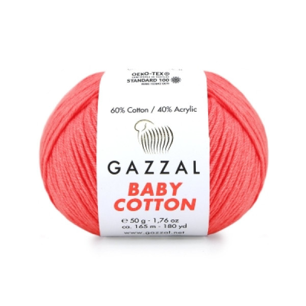 Бебі Котон Beby Cotton Gazzal 3460 рожевий