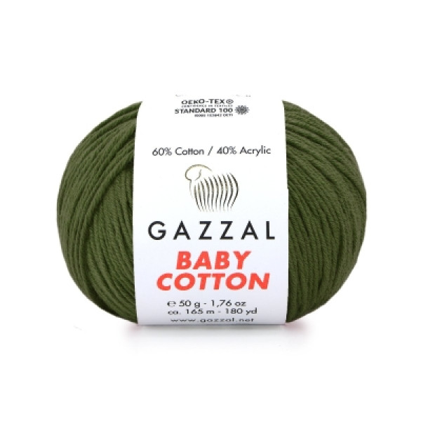 Бебі Котон Beby Cotton Gazzal 3463 хакі