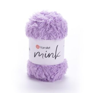 Мінк Mink Yarnart 350 бузок
