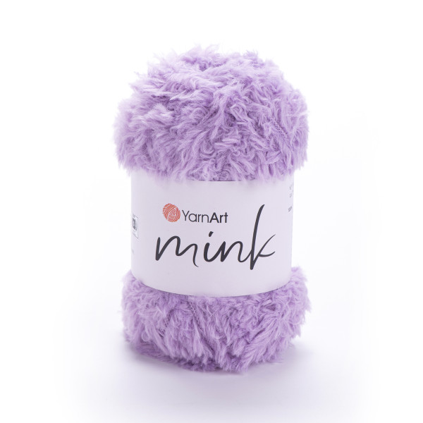 Мінк Mink Yarnart 350 бузок