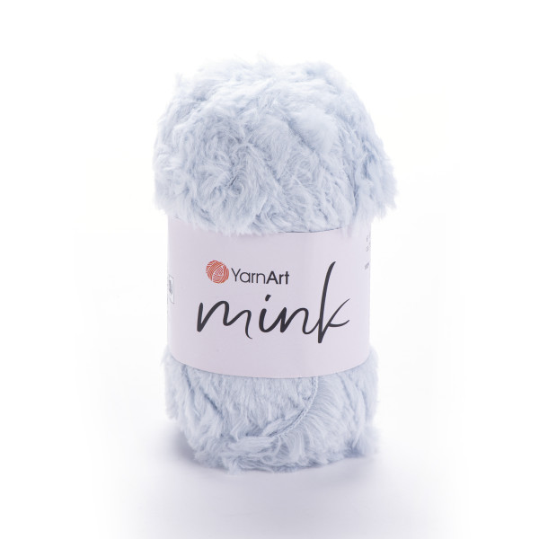 Мінк Mink Yarnart 351 блакитний
