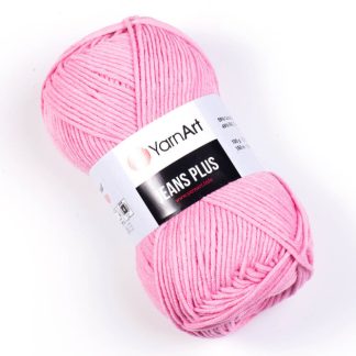 Джинс плюс   Jeans PLUS YARNART  36 рожевий